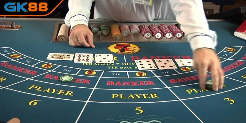 Bí quyết rút bài trong Baccarat GK88